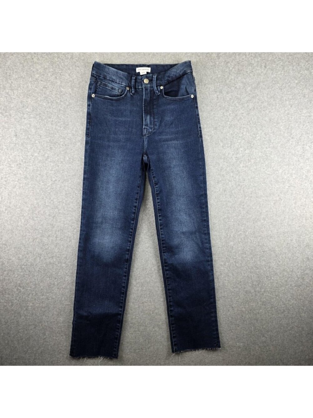 Good American Always Fits Jeans Womens 6-12 High Rise Skinny Blue Stretch